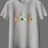 Hello Summer Oversized T-Shirt Unisex |  100% Pure Cotton