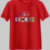 Hello Summer Oversized T-Shirt Unisex |  100% Pure Cotton