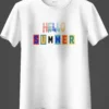Hello Summer Oversized T-Shirt Unisex |  100% Pure Cotton