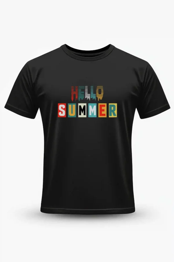 Hello Summer T-Shirt Unisex |  100% Pure Cotton