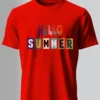 Hello Summer T-Shirt Unisex |  100% Pure Cotton