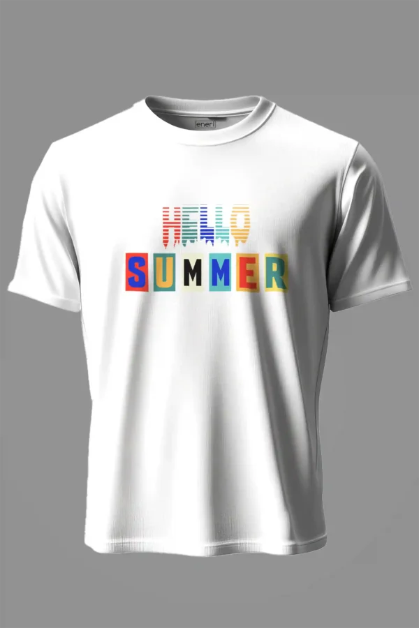 Hello Summer T-Shirt Unisex |  100% Pure Cotton