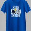 High Volt Inside Oversized T-Shirt Unisex |  100% Pure Cotton