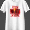 High Volt Inside Oversized T-Shirt Unisex |  100% Pure Cotton