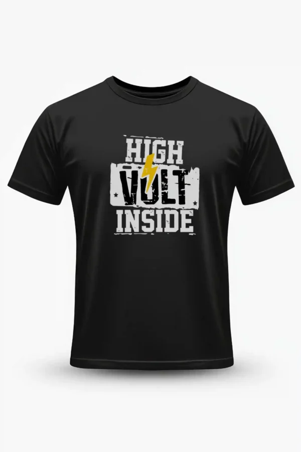 High Volt Inside T-Shirt Unisex |  100% Pure Cotton