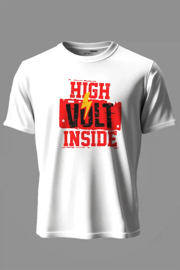 High Volt Inside T-Shirt Unisex |  100% Pure Cotton