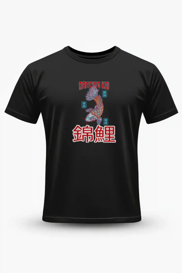 Dancing Koi Graphic T-Shirt Unisex |  100% Pure Cotton
