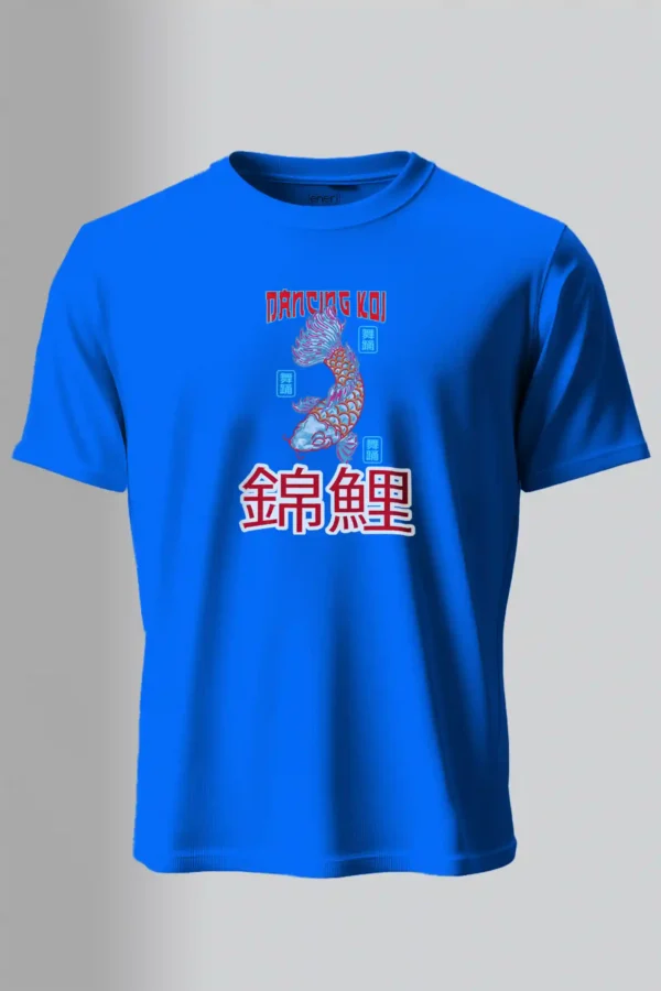 Dancing Koi Graphic T-Shirt Unisex |  100% Pure Cotton