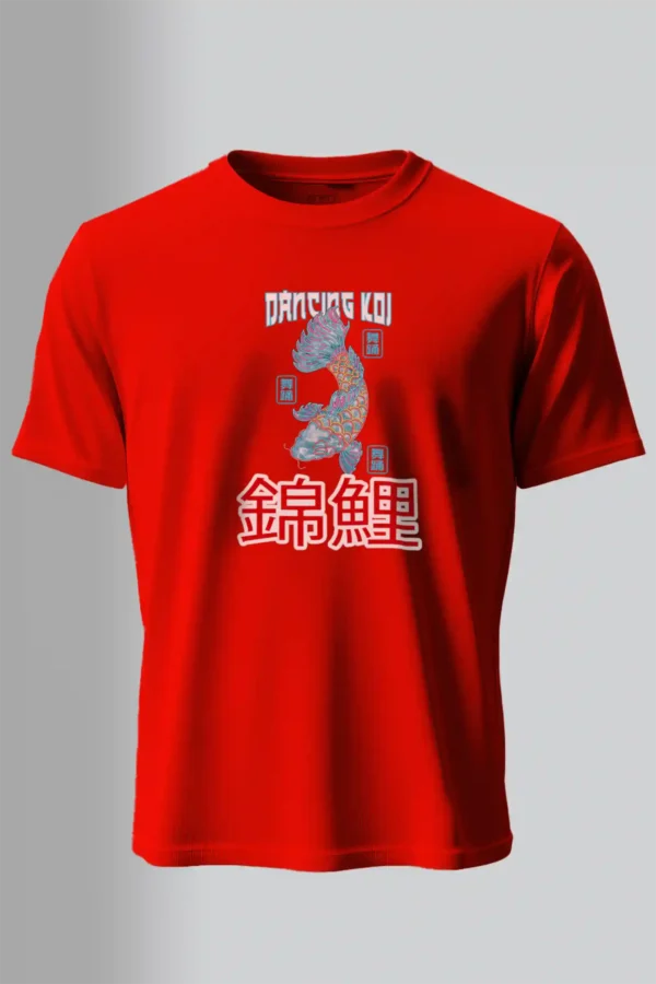 Dancing Koi Graphic T-Shirt Unisex |  100% Pure Cotton
