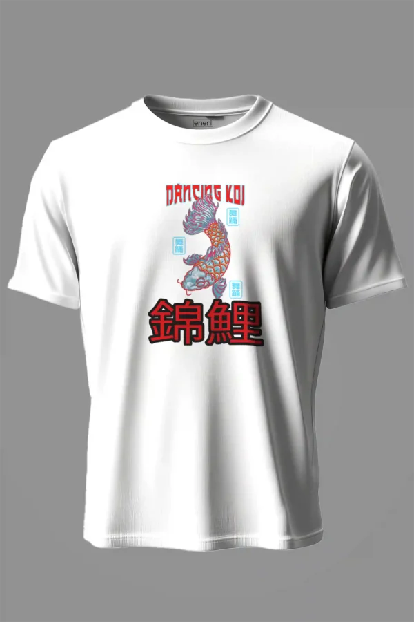 Dancing Koi Graphic T-Shirt Unisex |  100% Pure Cotton