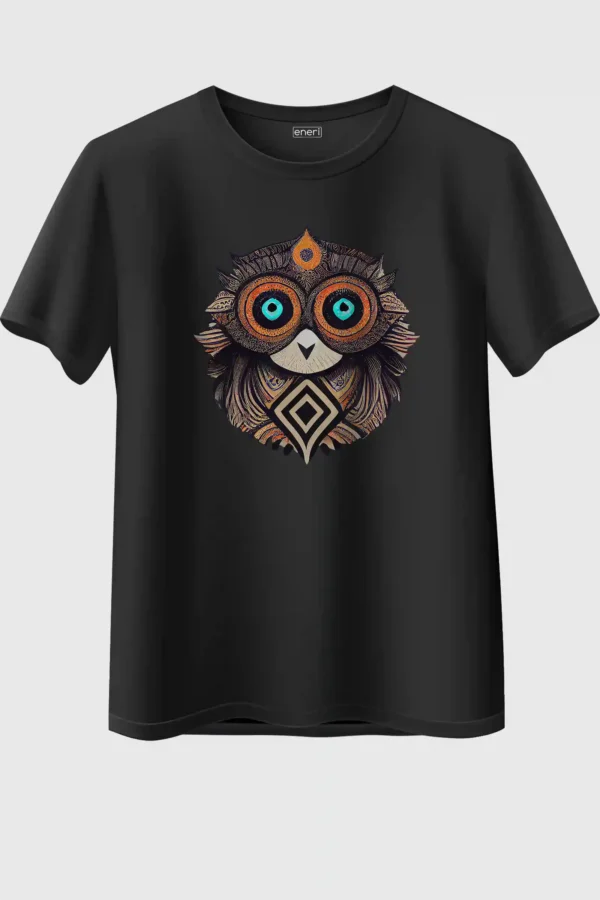 Owl Graphic Oversized T-Shirt Unisex |  100% Pure Cotton