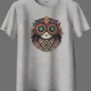 Owl Graphic Oversized T-Shirt Unisex |  100% Pure Cotton