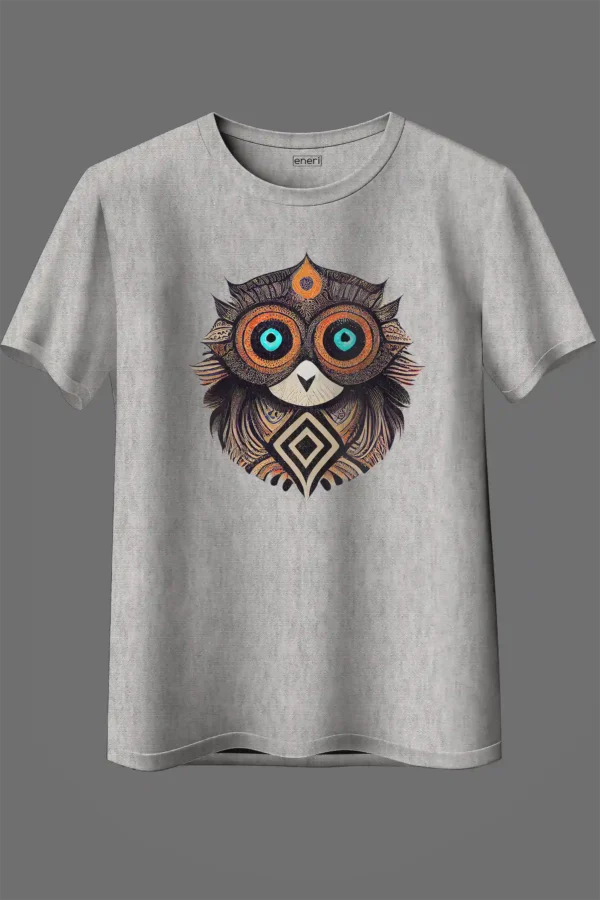 Owl Graphic Oversized T-Shirt Unisex |  100% Pure Cotton