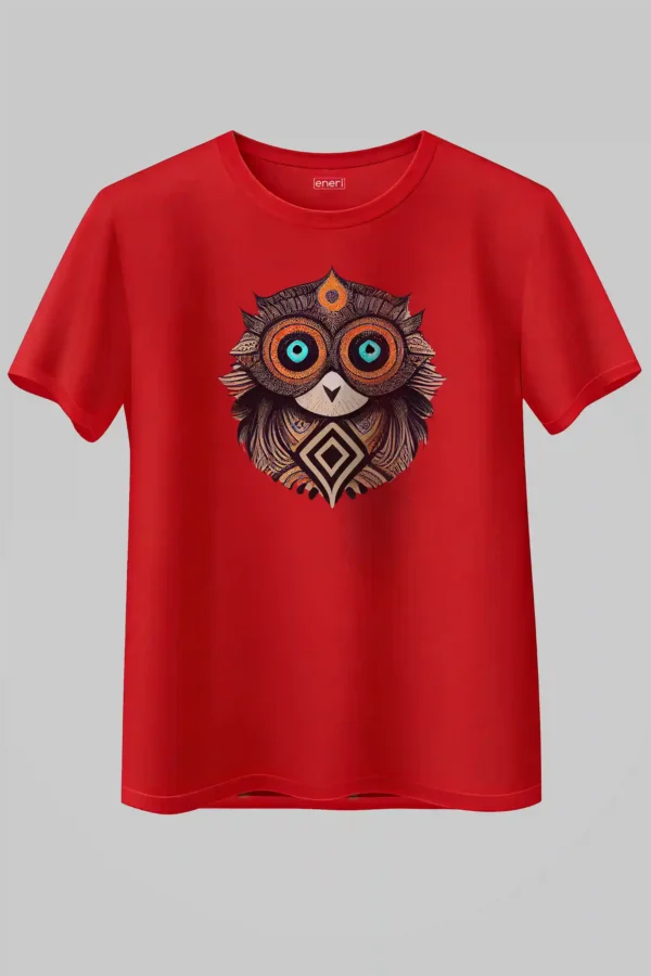 Owl Graphic Oversized T-Shirt Unisex |  100% Pure Cotton