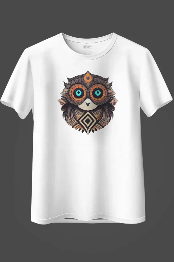 Owl Graphic Oversized T-Shirt Unisex |  100% Pure Cotton