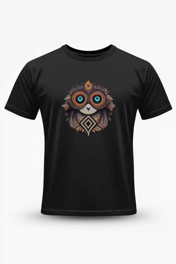 Owl Graphic T-Shirt Unisex |  100% Pure Cotton