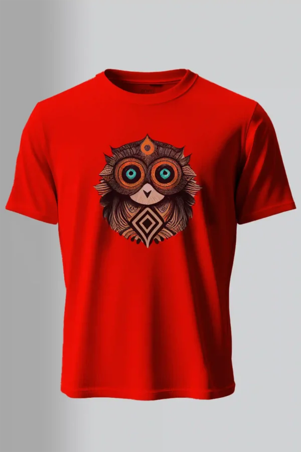Owl Graphic T-Shirt Unisex |  100% Pure Cotton