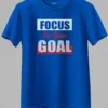 Focus on Your Goal Oversized T-Shirt Unisex |  100% Pure Cotton