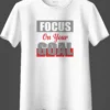 Focus on Your Goal Oversized T-Shirt Unisex |  100% Pure Cotton