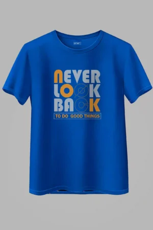 Never Look Back Oversized T-Shirt Unisex |  100% Pure Cotton
