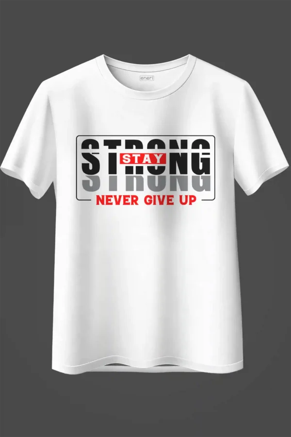 Stay Strong Oversized T-Shirt Unisex |  100% Pure Cotton