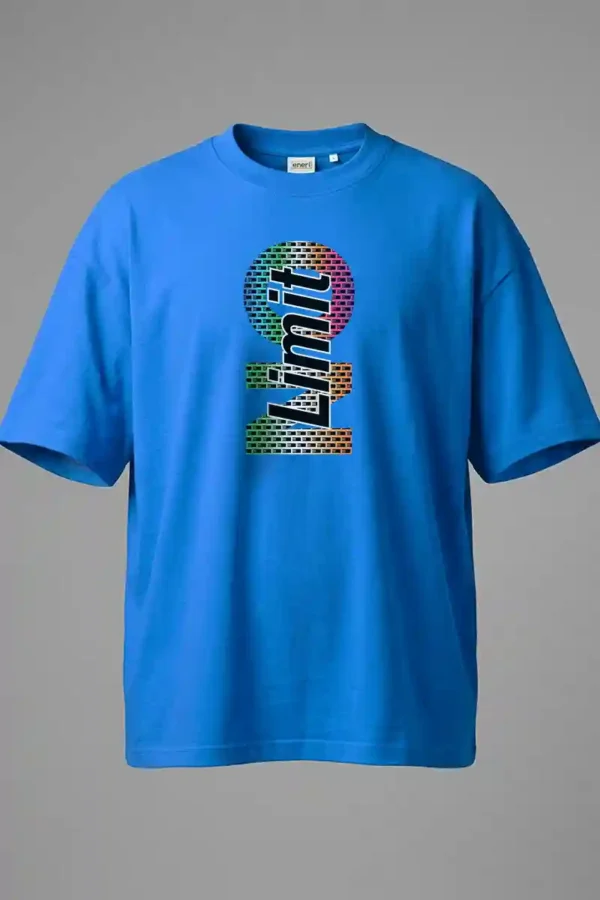 No Limit Oversized T-Shirt Unisex |  100% Pure Cotton
