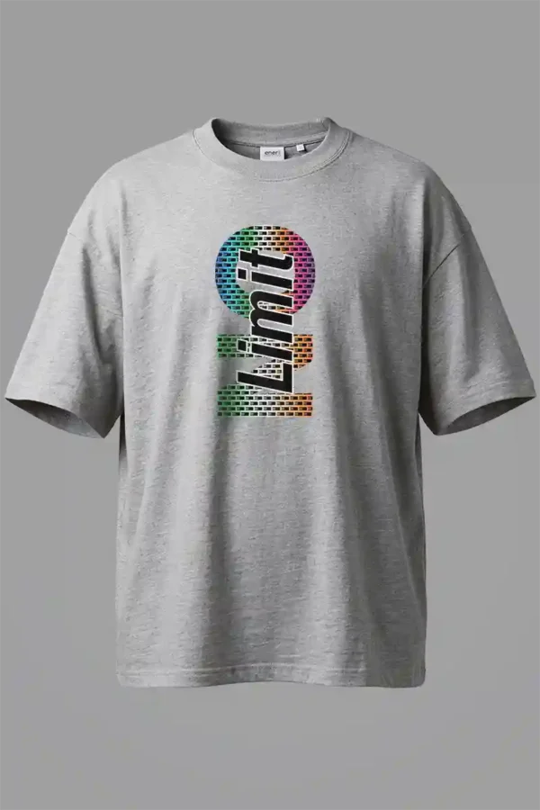 No Limit Oversized T-Shirt Unisex |  100% Pure Cotton