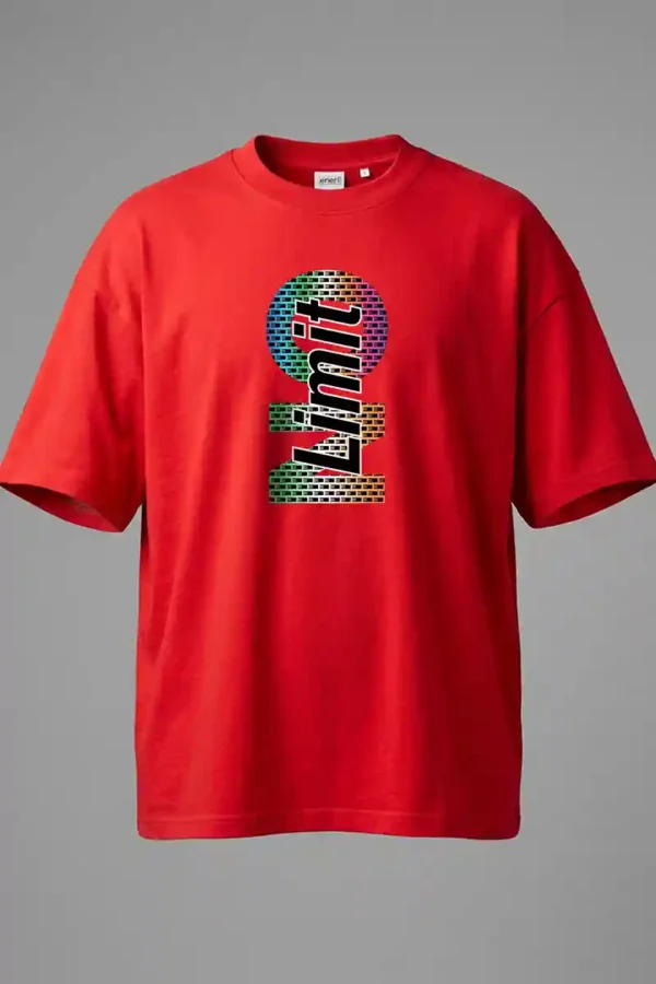 No Limit Oversized T-Shirt Unisex |  100% Pure Cotton