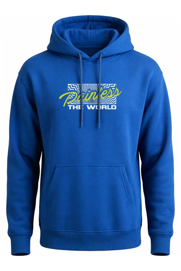 Painless the World Hoodie Unisex | 320 GSM Fleece Winter Wear