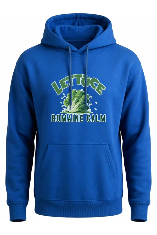 Lettuce Romaine Calm Hoodie Unisex | 320 GSM Fleece Winter Wear