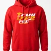 Hoodie red Run and Type Fast Hoodie Unisex | 320 GSM Fleece Winter Wear
