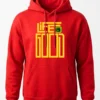 Life is Good Hoodie Unisex | 320 GSM Fleece Winter Wear