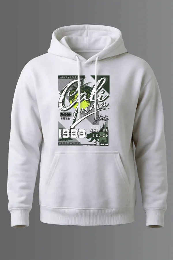 California Beach Hoodie Unisex | 320 GSM Fleece Winter Wear