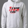 Hoodie white Run and Type Fast Hoodie Unisex | 320 GSM Fleece Winter Wear