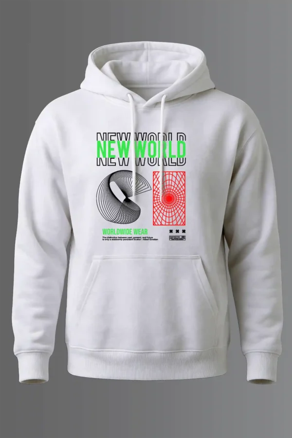 New World Hoodie Unisex | 320 GSM Fleece Winter Wear