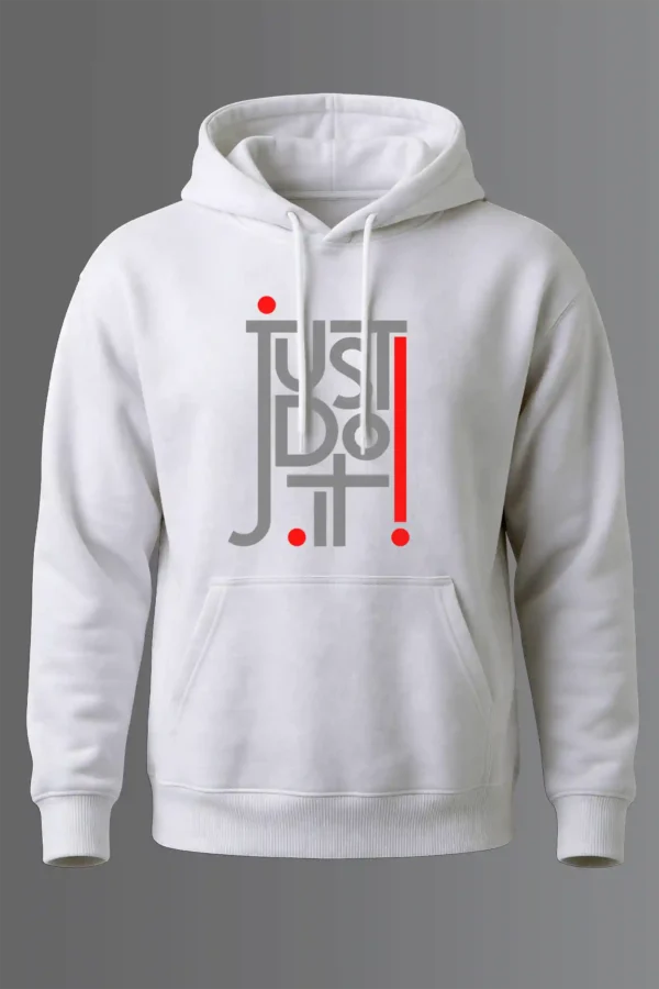 Just Do It Hoodie Unisex | 320 GSM Fleece Winter Wear