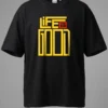 Over Size Black Life is Good Oversized T-Shirt Unisex | 100% Pure Cotton