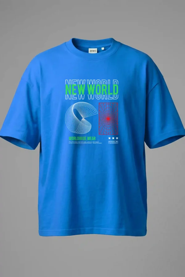 New World Oversized T-Shirt Unisex |  100% Pure Cotton