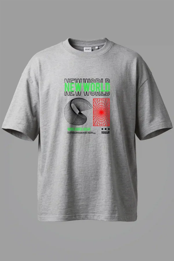 New World Oversized T-Shirt Unisex |  100% Pure Cotton