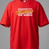 Over Size RED Painless the World Oversized T-Shirt Unisex | 100% Pure Cotton
