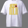 Over Size White Life is Good Oversized T-Shirt Unisex | 100% Pure Cotton