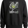 Sweatshirt Black California Beach Sweatshirt Unisex | 300 GSM Premium Winter