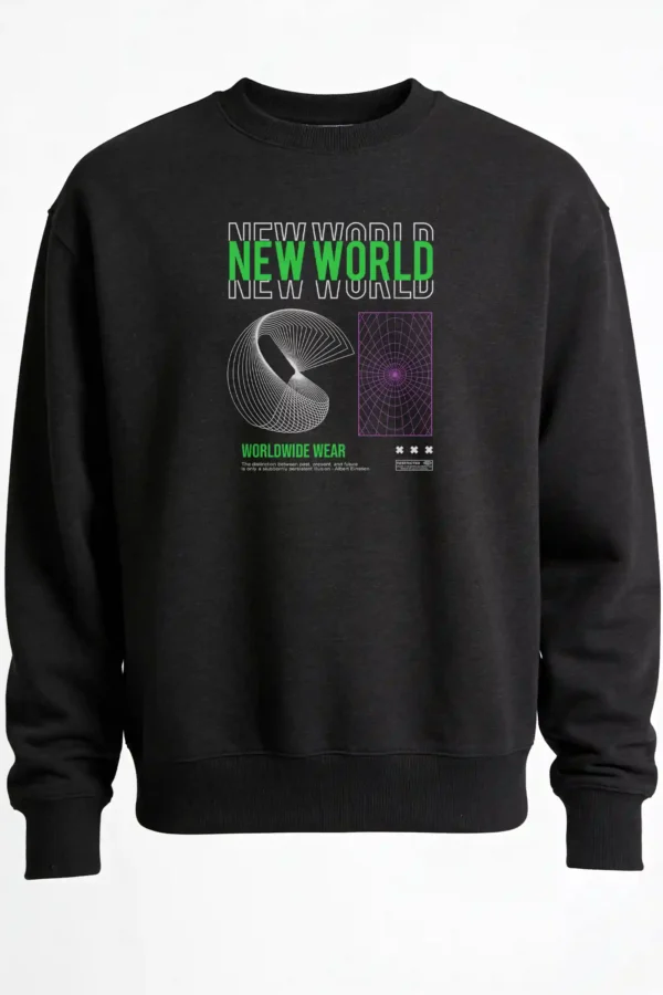 New World Sweatshirt Unisex | 300 GSM Premium Winter