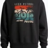 Sweatshirt Black Less Petrol More Pedal Sweatshirt Unisex | 300 GSM Premium Winter