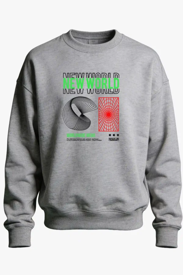 New World Sweatshirt Unisex | 300 GSM Premium Winter