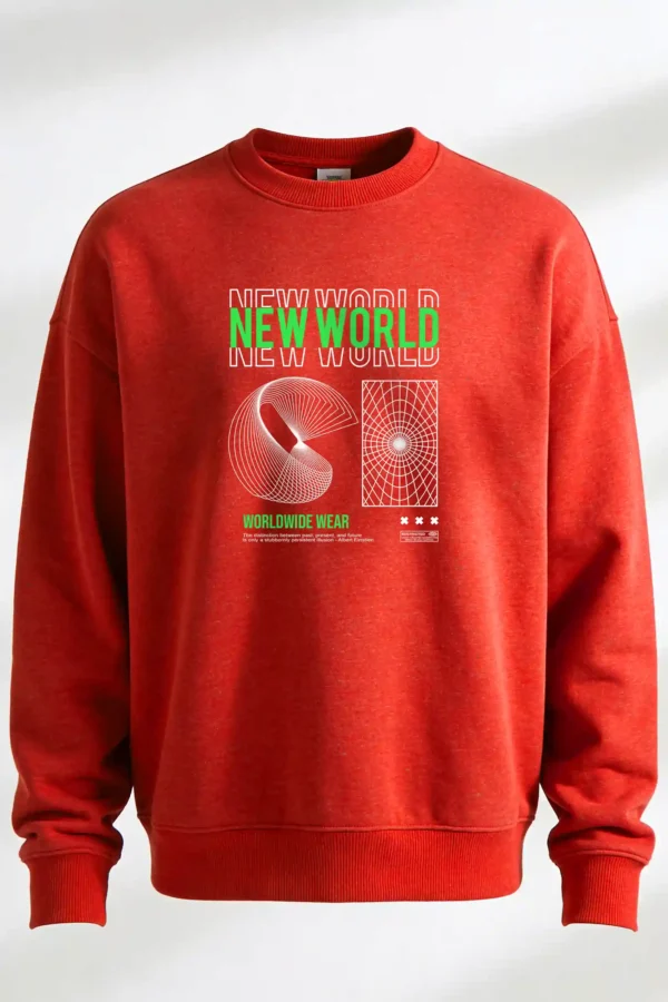 New World Sweatshirt Unisex | 300 GSM Premium Winter