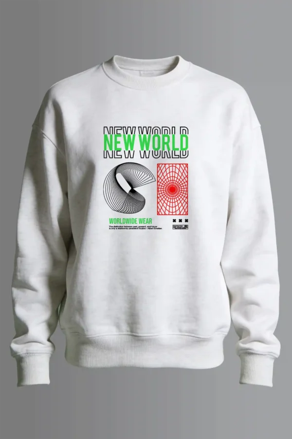 New World Sweatshirt Unisex | 300 GSM Premium Winter