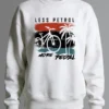 Sweatshirt White Less Petrol More Pedal Sweatshirt Unisex | 300 GSM Premium Winter