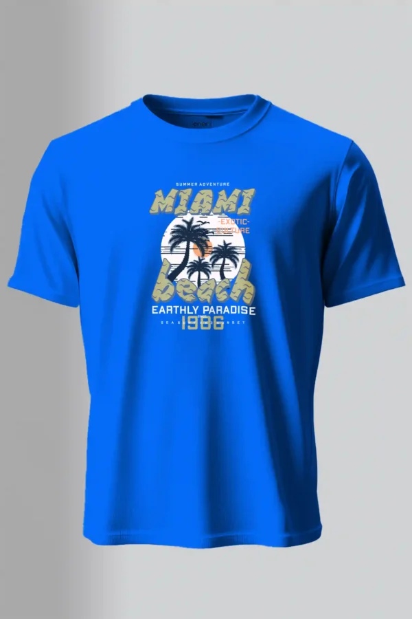 Miami Beach T-Shirt Unisex |  100% Pure Cotton