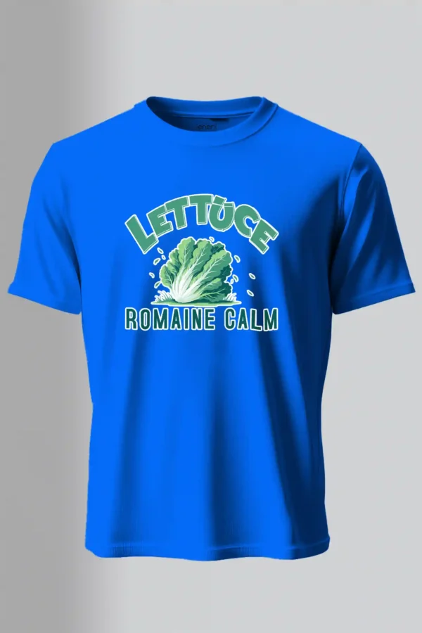 T-shirt Blue Lettuce Romaine Calm T-Shirt Unisex | 100% Pure Cotton